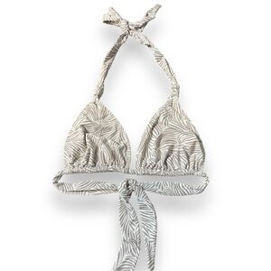 Athleta Triangle Bikini Top  Palm Leaf